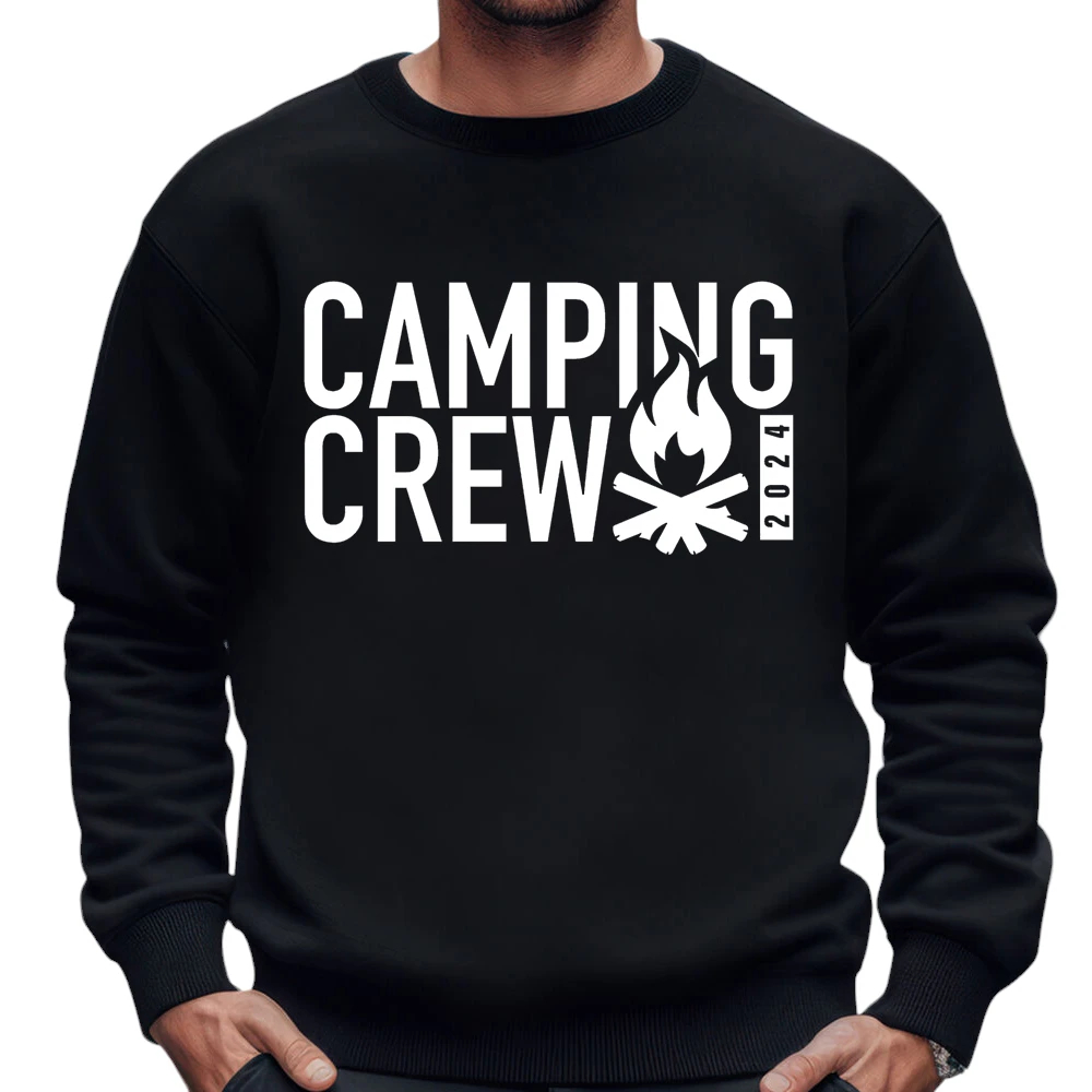 Camping Crew 2024 Sweatshirt – Black Camping Crew 2024 Sweatshirt – Black