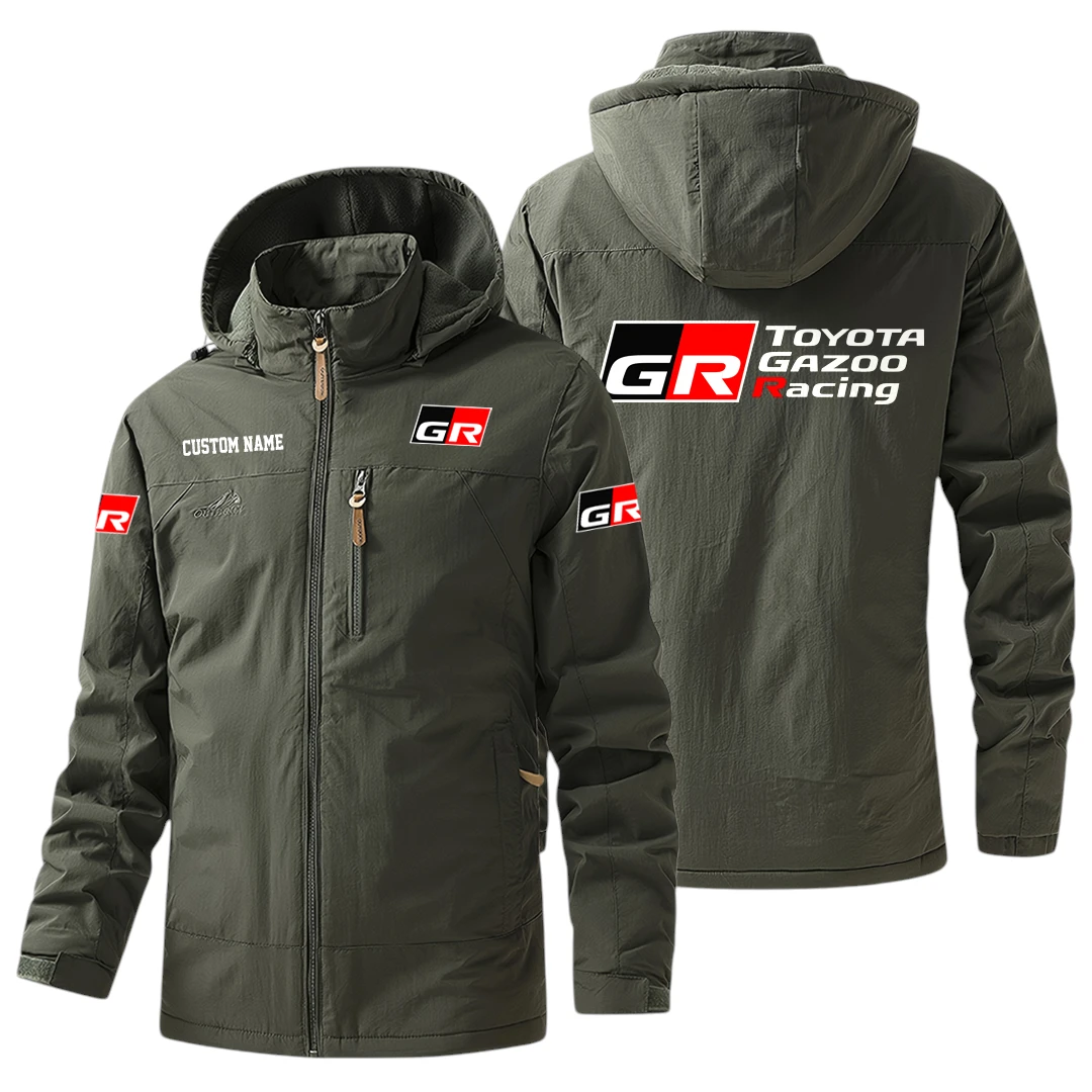 Toyota Gazoo Racing Windbreaker Jacket Hooded, Warm Lining Waterproof Outdoor Running Jacket For Men, Custom Name HIHI280225Y17WO88TGR Toyota Gazoo Racing Windbreaker Jacket Hooded, Warm Lining Waterproof Outdoor Running Jacket For Men, Custom Name HIHI280225Y17WO88TGR