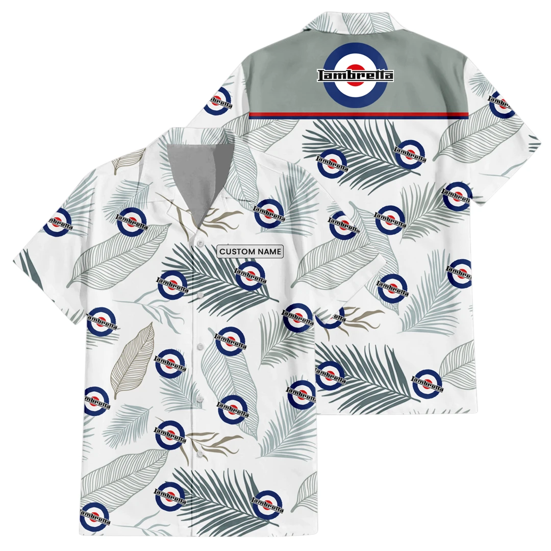 Lambretta Exclusive Logo Button Up Hawaiian Shirt Tropical Leaves Seamless Pattern All-over Print, Custom Name HIHI180225Y7HWLS1LAT Lambretta Exclusive Logo Button Up Hawaiian Shirt Tropical Leaves Seamless Pattern All-over Print, Custom Name HIHI180225Y7HWLS1LAT