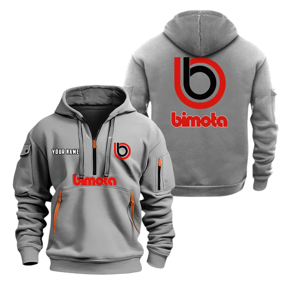 Bimota Motorcycles Half Zip Hoodie, Sports Hooded Multi-Pockets, Custom Name TN0030325Y25QZ2HCT1BIM Bimota Motorcycles Half Zip Hoodie, Sports Hooded Multi-Pockets, Custom Name TN0030325Y25QZ2HCT1BIM