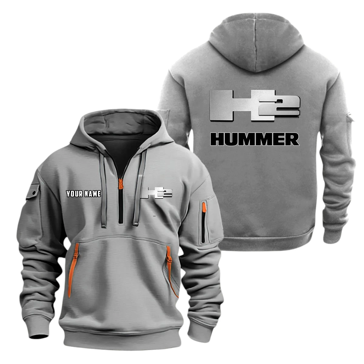 Hummer H2 Half Zip Hoodie, Sports Hooded Multi-Pockets, Custom Name TN060325Y25QZ2HCT1H2H Hummer H2 Half Zip Hoodie, Sports Hooded Multi-Pockets, Custom Name TN060325Y25QZ2HCT1H2H