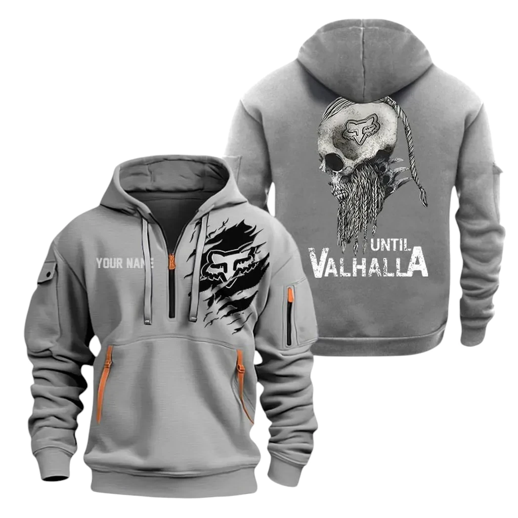 Fox Racing Half Zip Hoodie, Sports Hooded Multi-Pockets, Custom Name TN060325Y25QZ2HCT2FOX Fox Racing Half Zip Hoodie, Sports Hooded Multi-Pockets, Custom Name TN060325Y25QZ2HCT2FOX