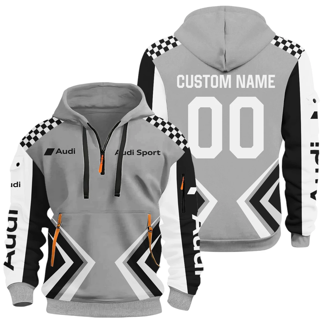 Audi Sport Half Zip Hoodie All Over Prints, Multi-Pockets Custom Name & Number HIDI080325Y26QZ3HAUS Audi Sport Half Zip Hoodie All Over Prints, Multi-Pockets Custom Name & Number HIDI080325Y26QZ3HAUS