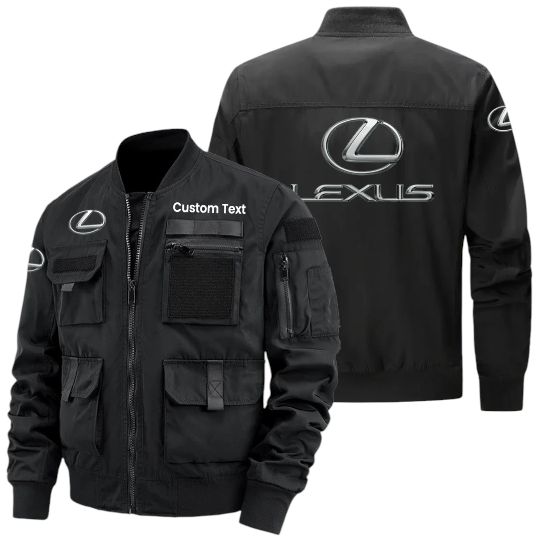 Lexus Exclusive Logo Jacket x Baseball Collar Style Multiple Pockets Men’s Hiking Outdoor Jacket Custom Name HIHI150325Y40JCXLEX Lexus Exclusive Logo Jacket x Baseball Collar Style Multiple Pockets Men’s Hiking Outdoor Jacket Custom Name HIHI150325Y40JCXLEX