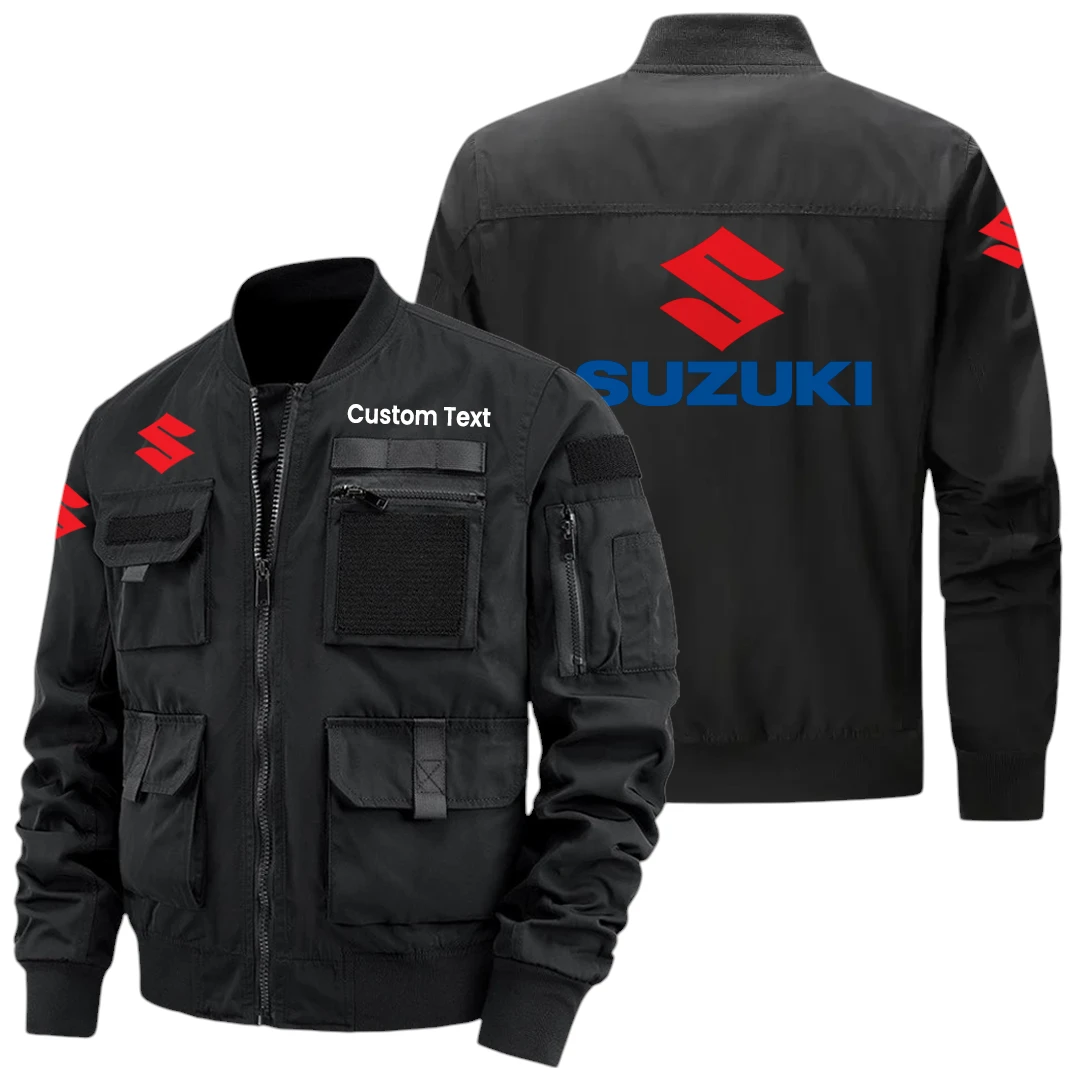 Subaru Motorsports USA Racing Exclusive Logo Jacket x Baseball Collar Style Multiple Pockets Outdoor Jacket Custom Name HIHI180325Y40JCXSUM Subaru Motorsports USA Racing Exclusive Logo Jacket x Baseball Collar Style Multiple Pockets Outdoor Jacket Custom Name HIHI180325Y40JCXSUM