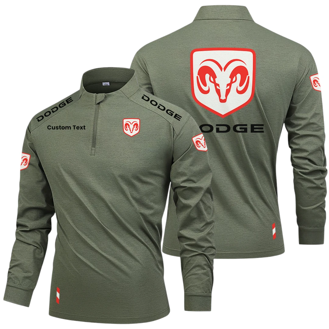 Dodge Limited 2025 Long Sleeve Shirt, Stand Collar Quarter Zip-up Custom Name HIDI260325Y49LMT05DOD Dodge Limited 2025 Long Sleeve Shirt, Stand Collar Quarter Zip-up Custom Name HIDI260325Y49LMT05DOD