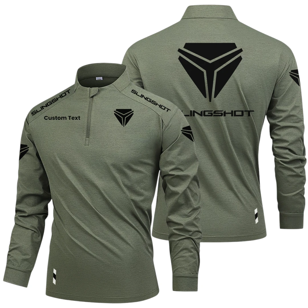 Slingshot Limited 2025 Long Sleeve Shirt, Stand Collar Quarter Zip-up Custom Name HIDI270325Y49LMT05SLS Slingshot Limited 2025 Long Sleeve Shirt, Stand Collar Quarter Zip-up Custom Name HIDI270325Y49LMT05SLS