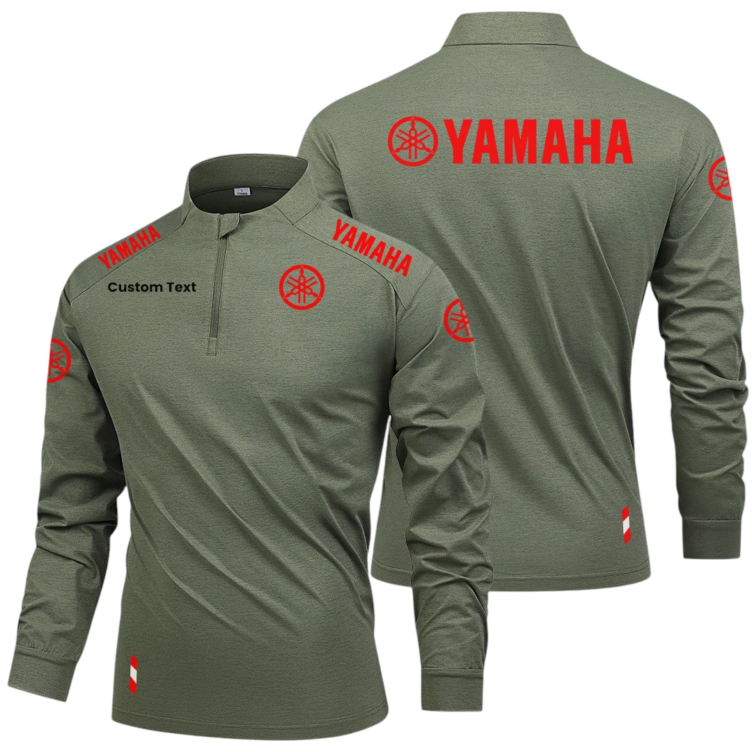 Yamaha Motor Limited 2025 Long Sleeve Shirt, Stand Collar Quarter Zip-up Custom Name HIDI270325Y49LMT05YAM Yamaha Motor Limited 2025 Long Sleeve Shirt, Stand Collar Quarter Zip-up Custom Name HIDI270325Y49LMT05YAM