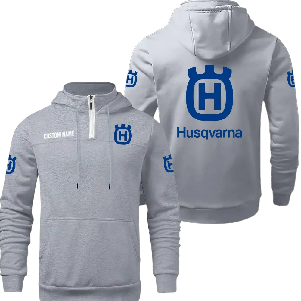 Husqvarna Quarter Zip Hoodie, Sports Hoodie Custom Name TN280325Y50HZ44CT1HUM Husqvarna Quarter Zip Hoodie, Sports Hoodie Custom Name TN280325Y50HZ44CT1HUM