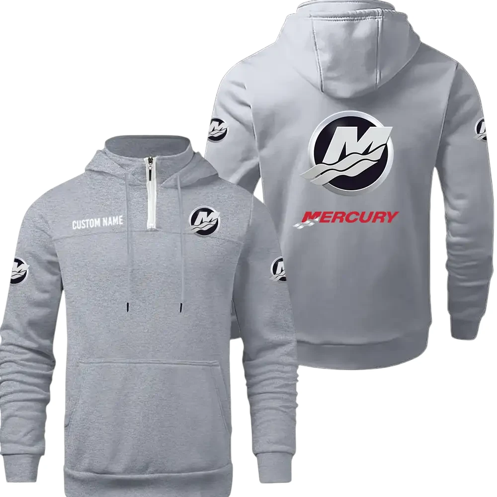 Mercury Marine Quarter Zip Hoodie, Sports Hoodie Custom Name TN290325Y50HZ44CT1MER Mercury Marine Quarter Zip Hoodie, Sports Hoodie Custom Name TN290325Y50HZ44CT1MER