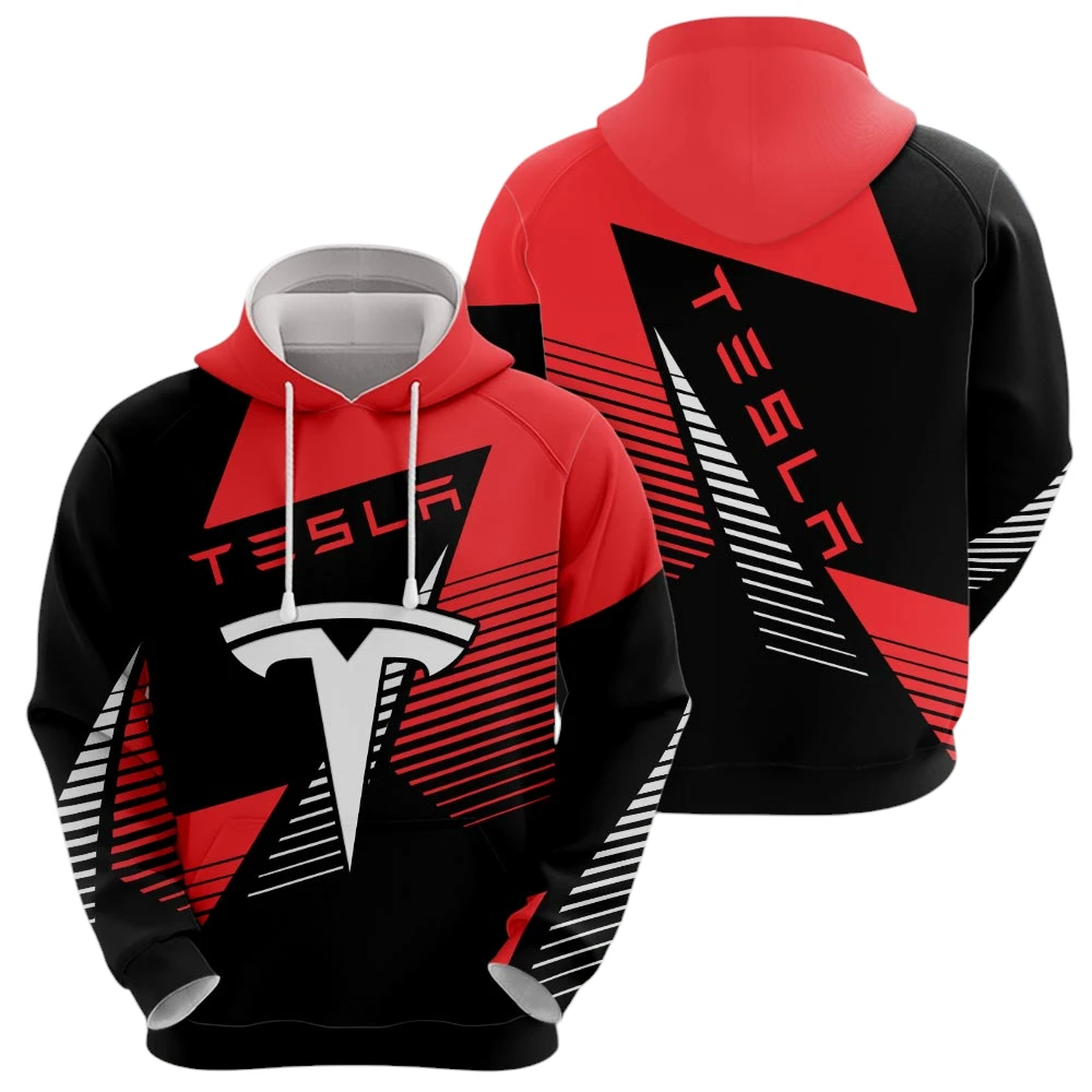 Tesla Limited 2025 Pullover Hoodie x Zip Up Hoodie All Over Print, Custom Name HG190425Y2PHDCT1TES Tesla Limited 2025 Pullover Hoodie x Zip Up Hoodie All Over Print, Custom Name HG190425Y2PHDCT1TES
