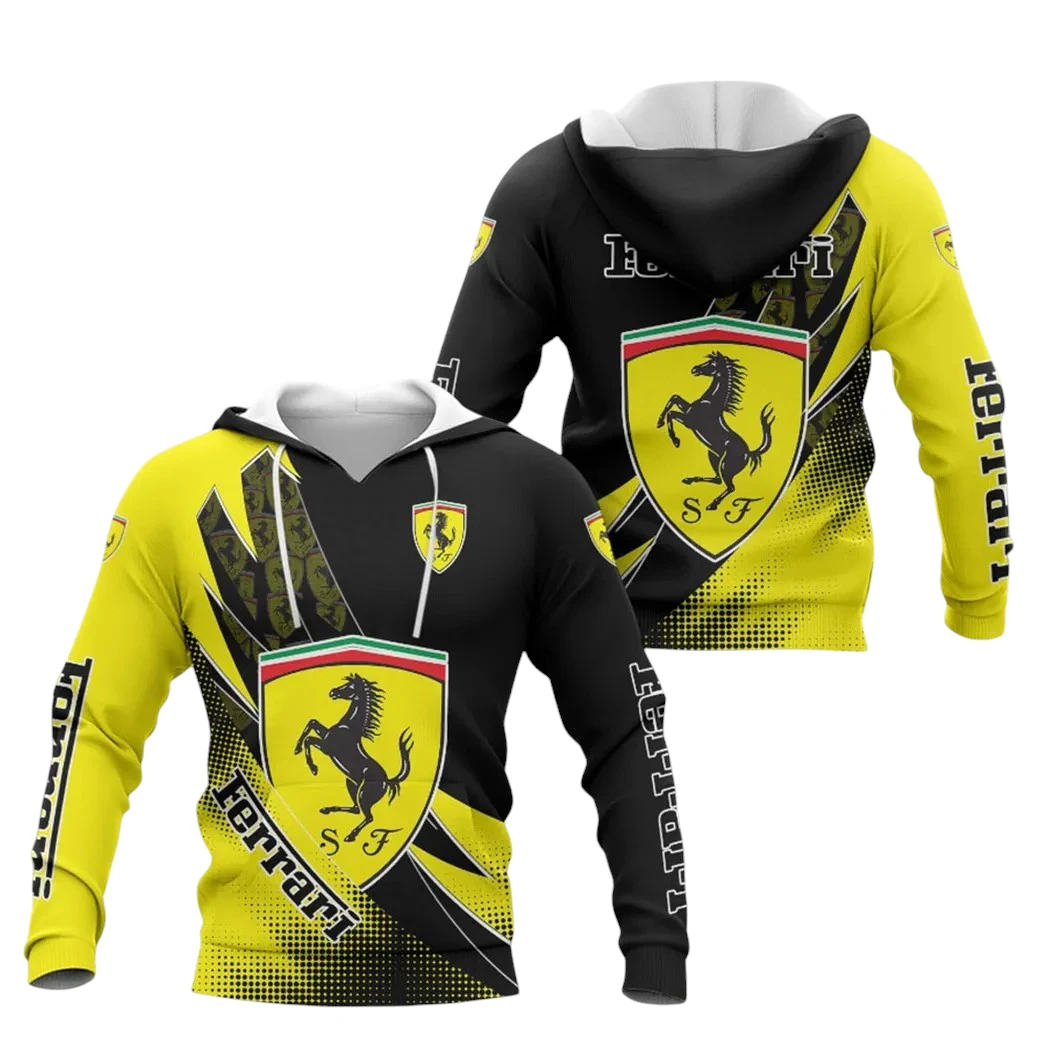 Ferrari Limited 2025 Pullover Hoodie All Over Print Gift For Cars Fans, Custom Name HG230425Y2PHDCT1FER Ferrari Limited 2025 Pullover Hoodie All Over Print Gift For Cars Fans, Custom Name HG230425Y2PHDCT1FER