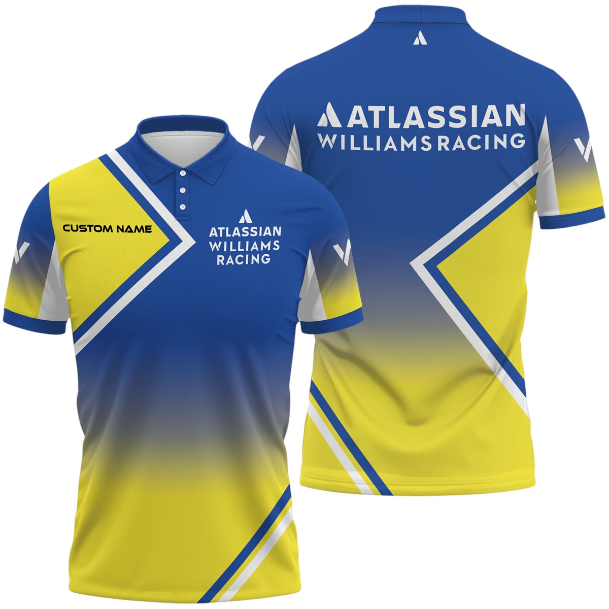 Williams Racing Polo Shirt All Over Print Gift For Sports Fans, Custom Name HIHI020425Y3PLWIR Williams Racing Polo Shirt All Over Print Gift For Sports Fans, Custom Name HIHI020425Y3PLWIR