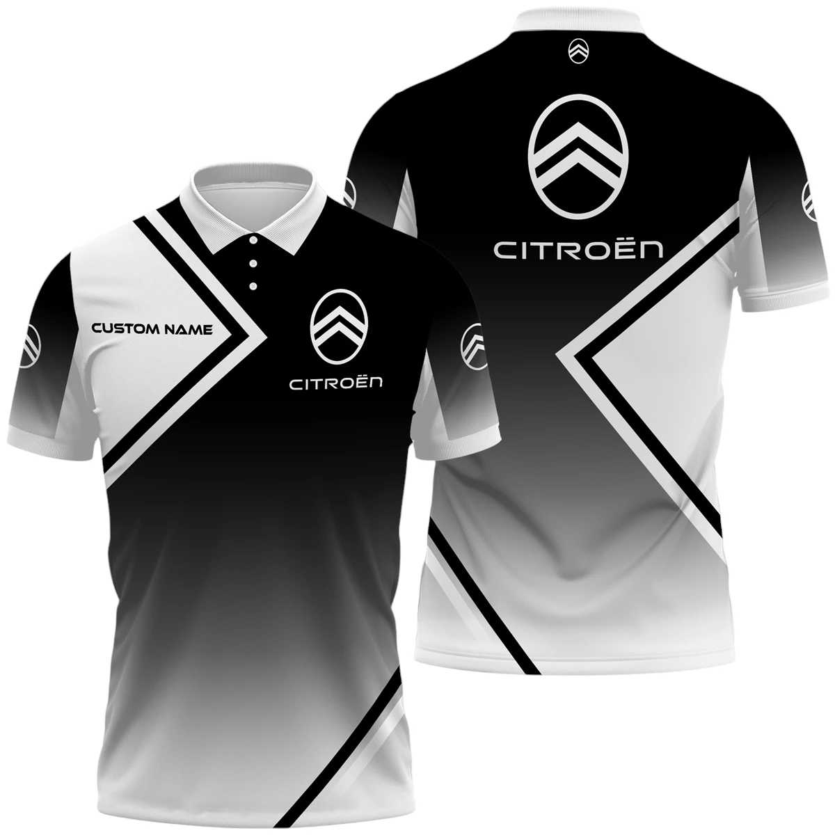 Citroen Polo Shirt All Over Print Gift For Sports Fans, Custom Name HIHI100425Y3PLCIT Citroen Polo Shirt All Over Print Gift For Sports Fans, Custom Name HIHI100425Y3PLCIT