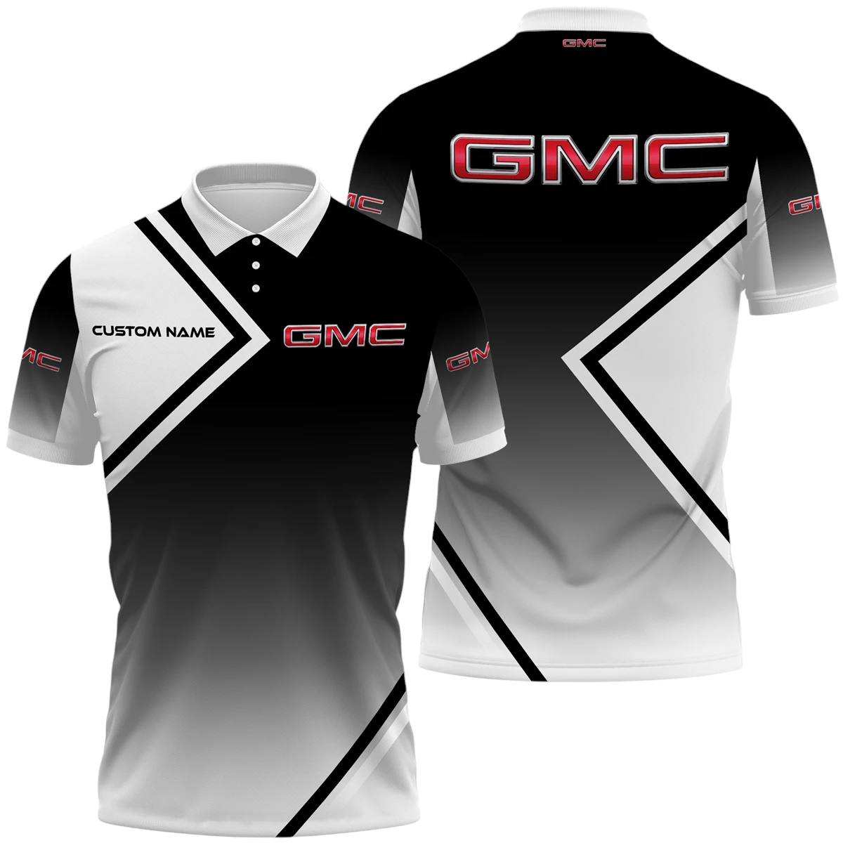 GMC Car Polo Shirt All Over Print Gift For Sports Fans, Custom Name HIHI100425Y3PLGMC GMC Car Polo Shirt All Over Print Gift For Sports Fans, Custom Name HIHI100425Y3PLGMC