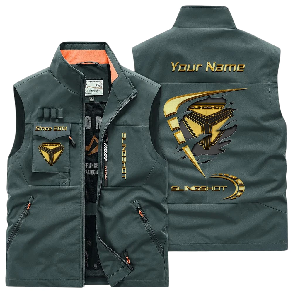 Polaris Slingshot Multi Pocket Vest Sleeveless Men Outdoor Vest Lightweight Custom Name For Fans TN230425Y39MPVCT1SLS Polaris Slingshot Multi Pocket Vest Sleeveless Men Outdoor Vest Lightweight Custom Name For Fans TN230425Y39MPVCT1SLS