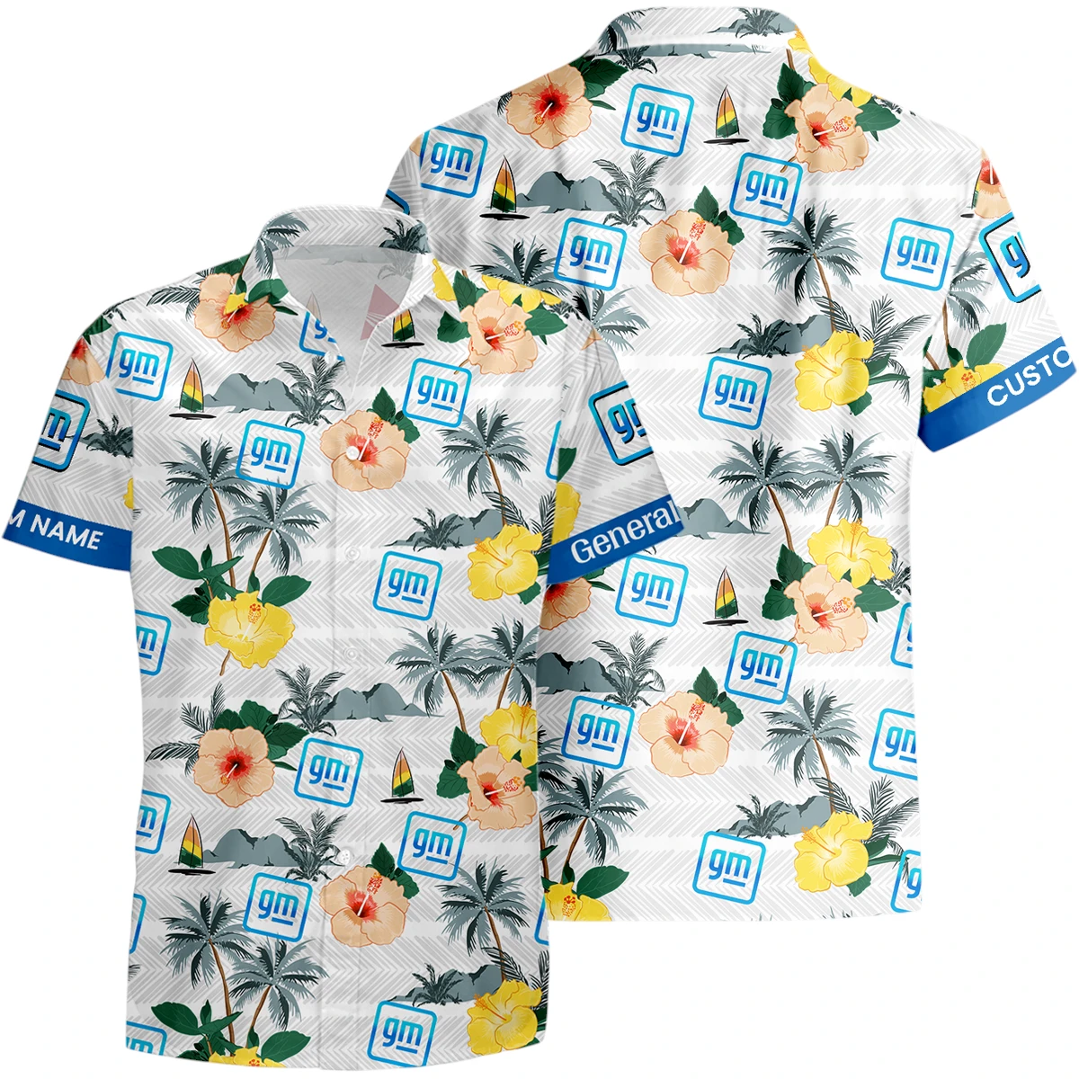 General Motors Hawaiian Shirt x Beach Shorts Full Set Limited 2025 All Over Print, Custom Name HIHI240425Y7HWGEM General Motors Hawaiian Shirt x Beach Shorts Full Set Limited 2025 All Over Print, Custom Name HIHI240425Y7HWGEM