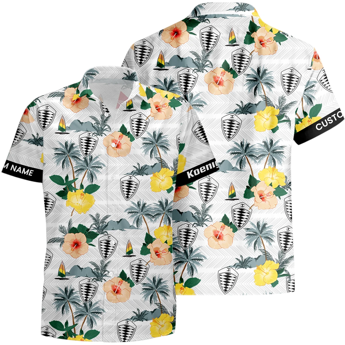 Koenigsegg Hawaiian Shirt x Beach Shorts Full Set Limited 2025 All Over Print, Custom Name HIHI240425Y7HWKOE Koenigsegg Hawaiian Shirt x Beach Shorts Full Set Limited 2025 All Over Print, Custom Name HIHI240425Y7HWKOE