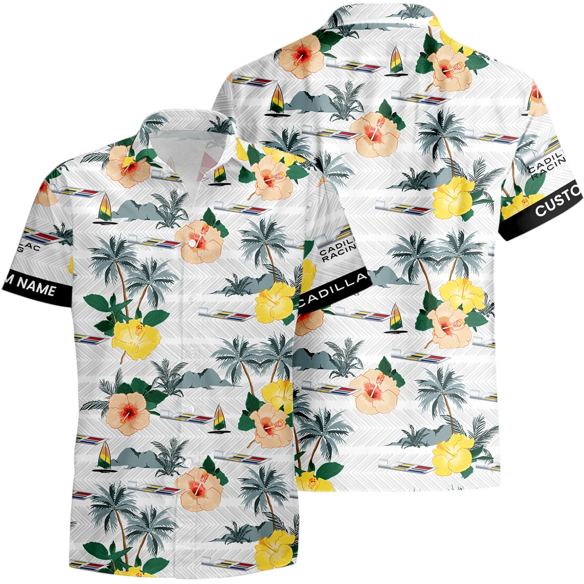 Cadillac Racing Hawaiian Shirt x Beach Shorts Full Set Limited 2025 All Over Print, Custom Name HIHI290425Y7HWCAR Cadillac Racing Hawaiian Shirt x Beach Shorts Full Set Limited 2025 All Over Print, Custom Name HIHI290425Y7HWCAR
