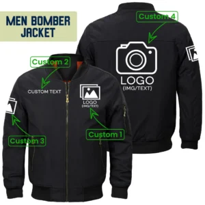 Hydro Enterprises Bomber Jacket Multi Pocket Custom Name and Logo